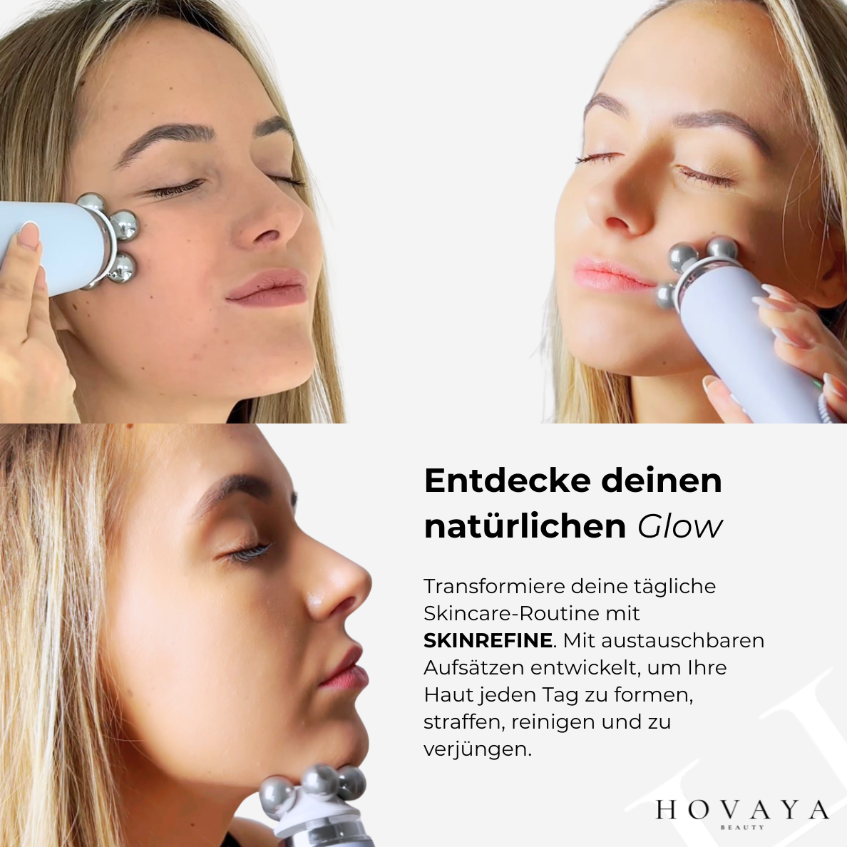 SKINREFINE Gesichtsmassagegerät