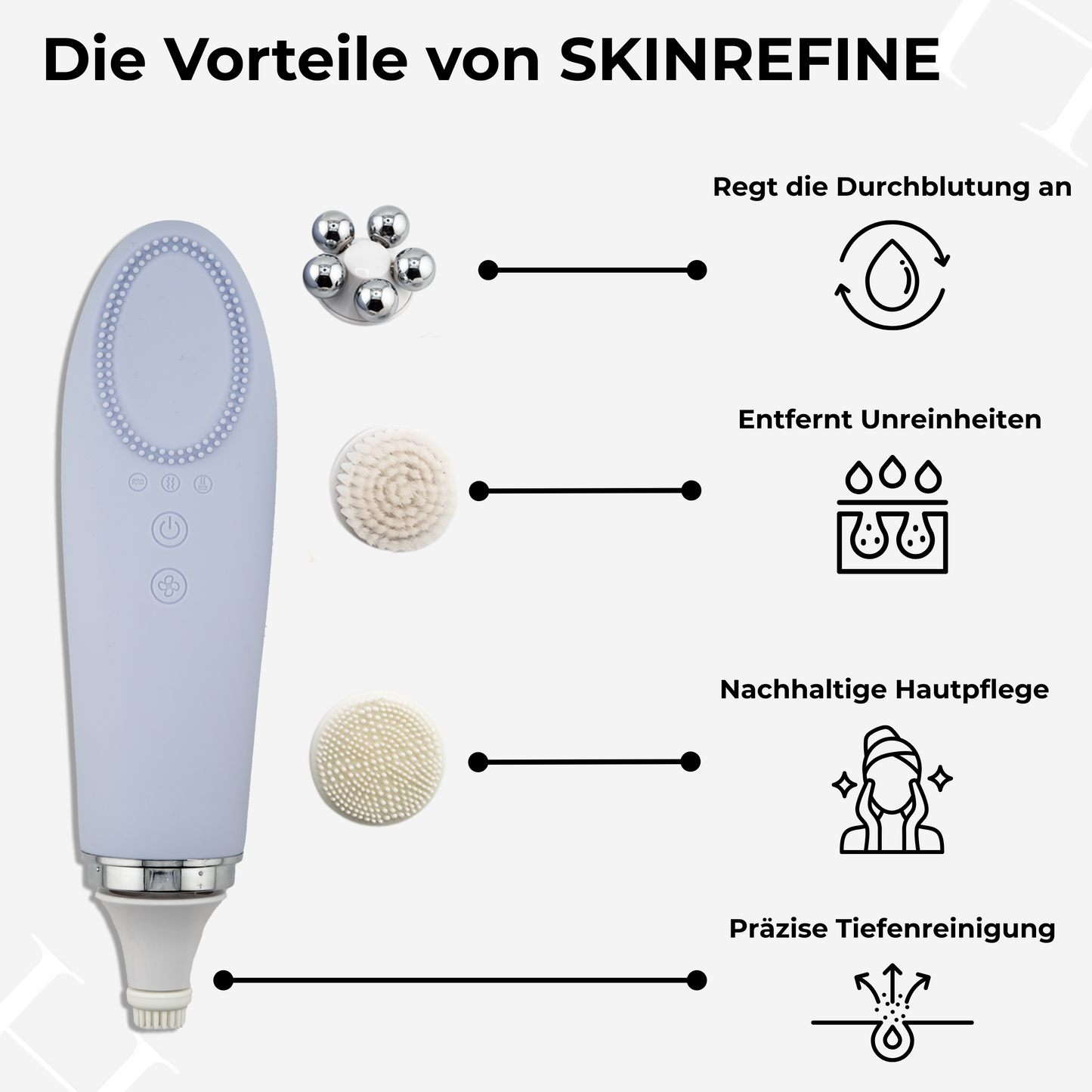 SKINREFINE Gesichtsmassagegerät