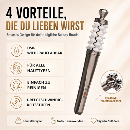 GLOWLIFT 2-IN-1 GESICHTSMASSAGEGERÄT