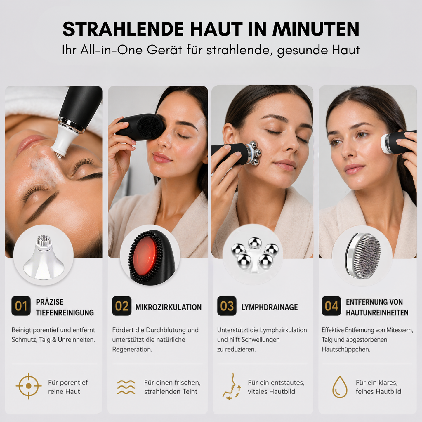 SKINREFINE Gesichtsmassagegerät