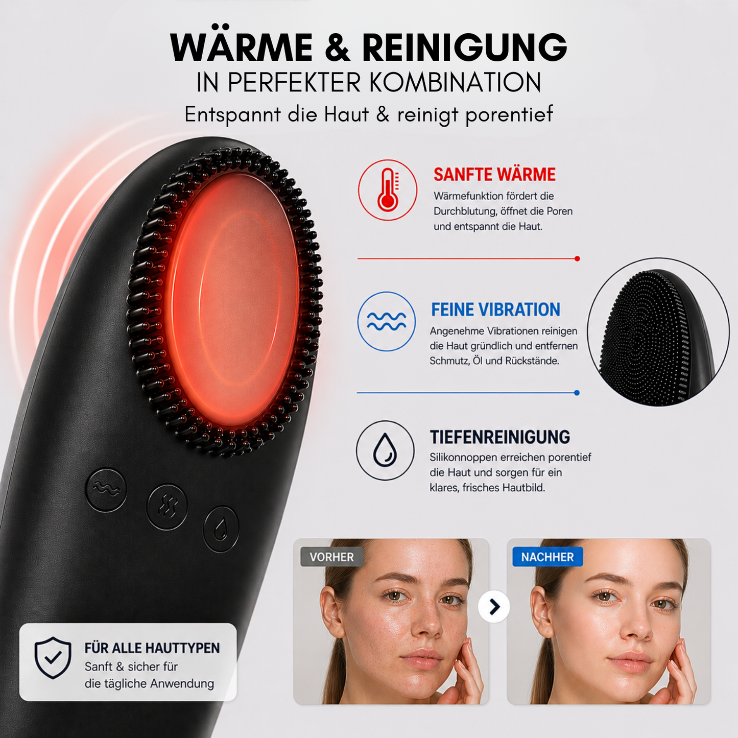 SKINREFINE Gesichtsmassagegerät