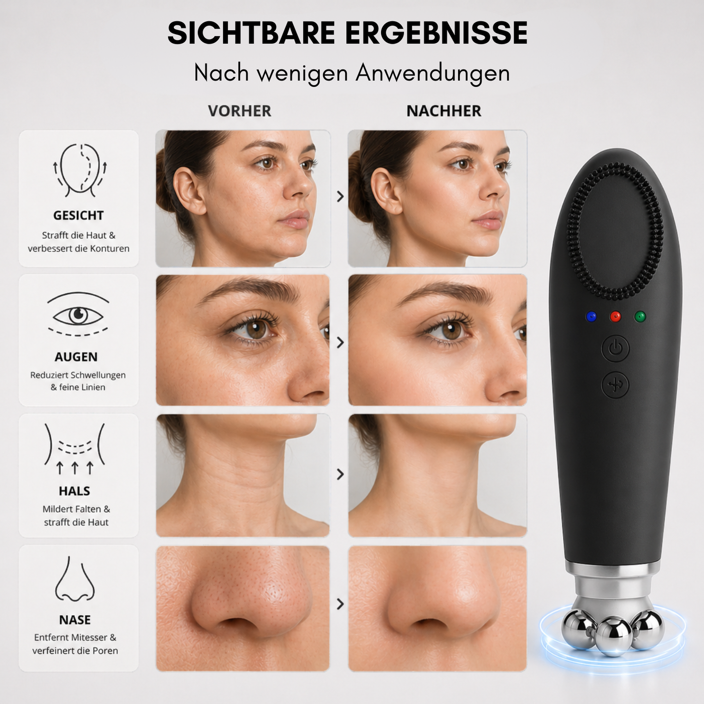 SKINREFINE Gesichtsmassagegerät